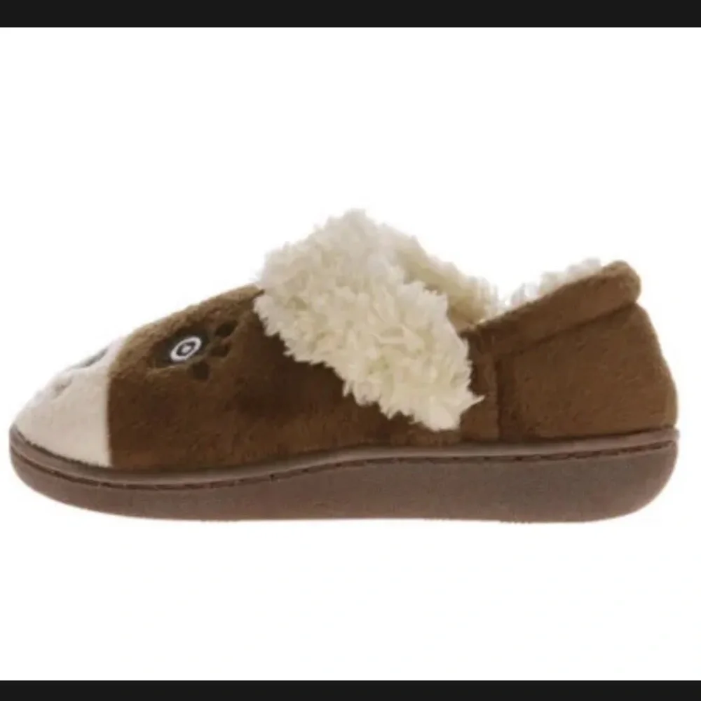 Wonder Nation Toddler Unisex Puppy/Dog Slip on Slippers size 7/8